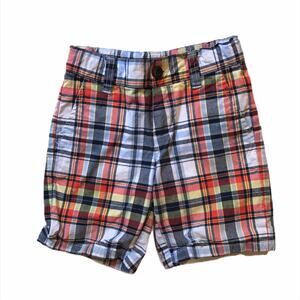 Janie & Jack Plaid Shorts